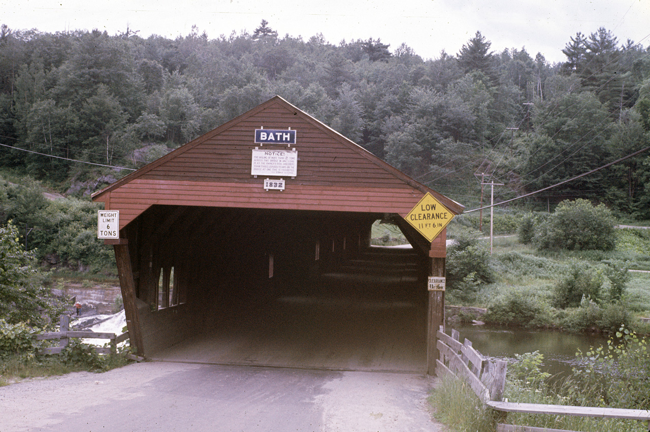 72-07-01, 048, Covered Bridge, Bath, NH