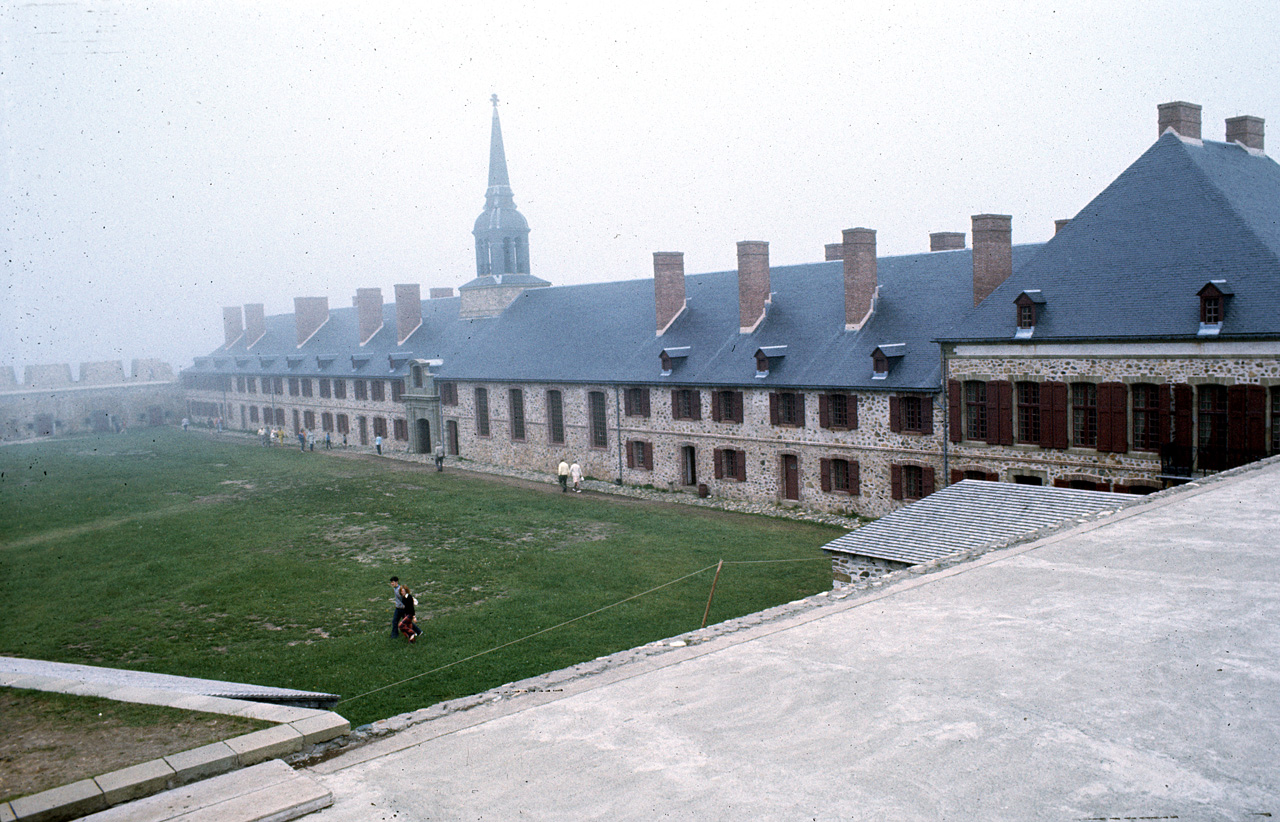 72-07-01, 104, Fort Louisbourg, Chateau, Nova Scotia, Ca