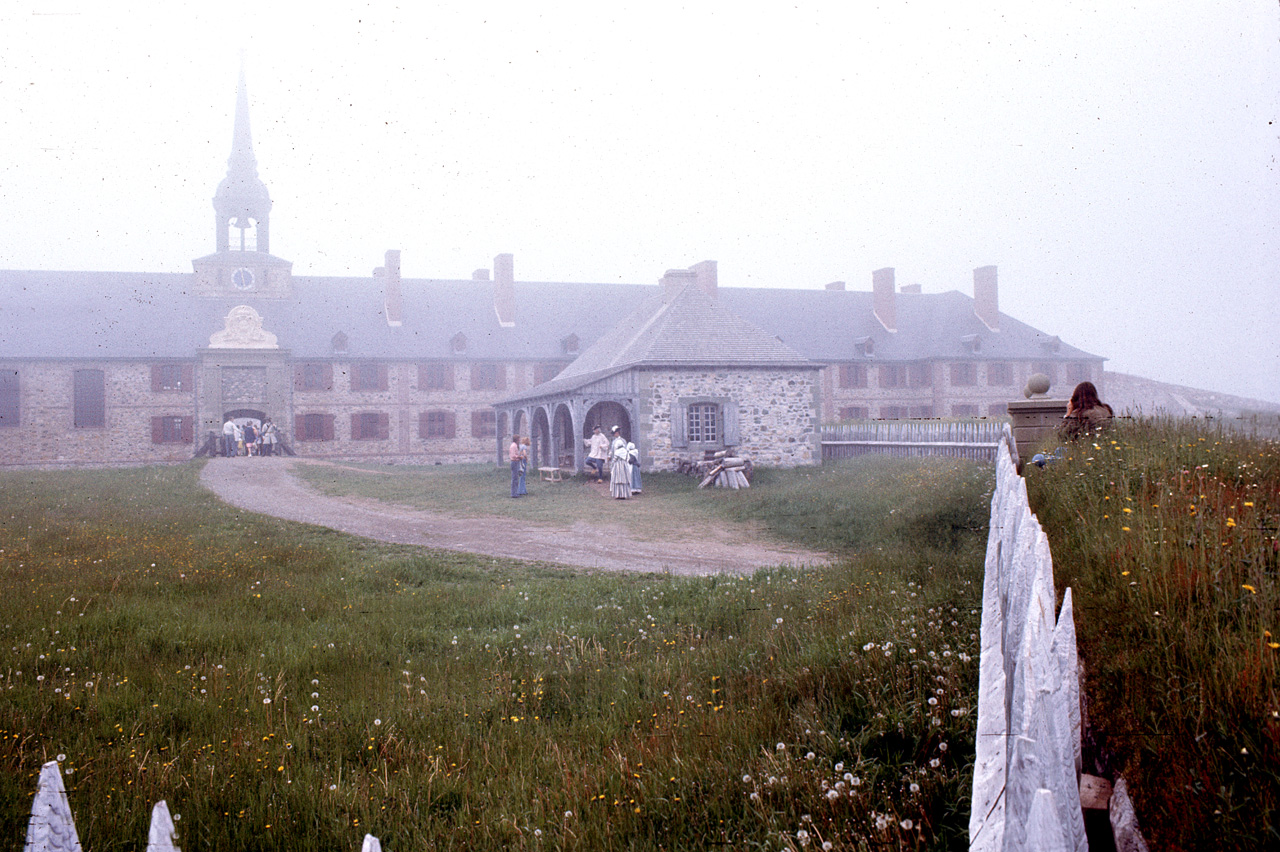 72-07-01, 105, Fort Louisbourg, Chateau, Nova Scotia, Ca