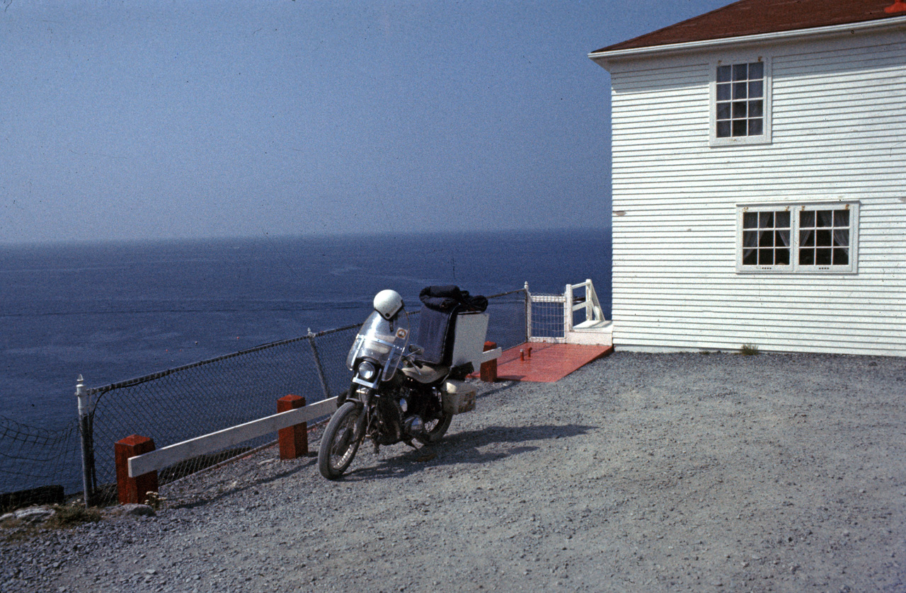 72-07-01, 152, Bike at Conception Bay, New Foundland, Ca