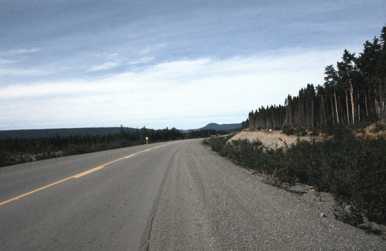 72-07-01, 156, Road alone Trans Candian High Way, NF, Ca