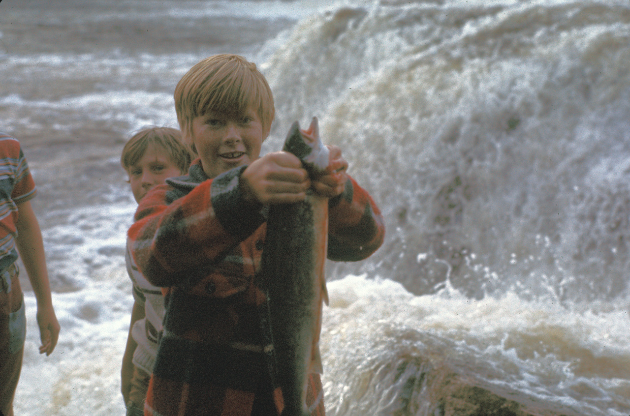 72-07-01, 174, Sammon Jumping, Deer Lake Falls, NF, Ca