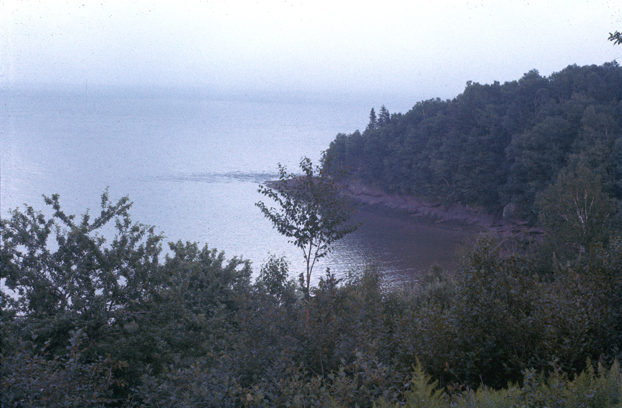 72-08-01, 023, Fundy Bay, Almost High Tide, New Brunswick, Ca