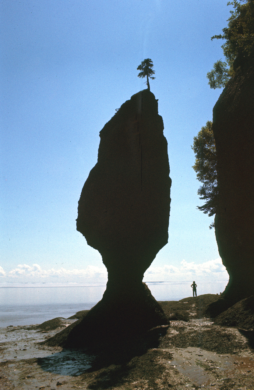 72-08-01, 033, Fundy Bay, Hope Well Cape, the Rocks, NB, Ca