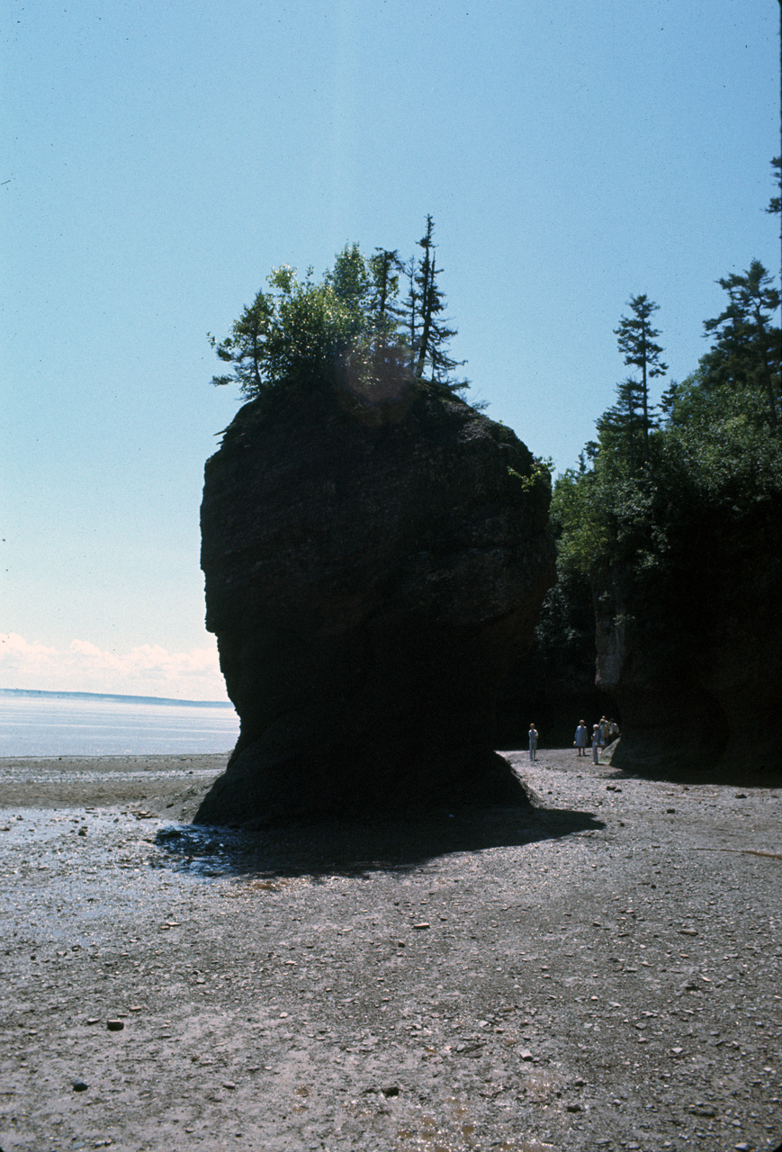 72-08-01, 036, Fundy Bay, Hope Well Cape, the Rocks, NB, Ca