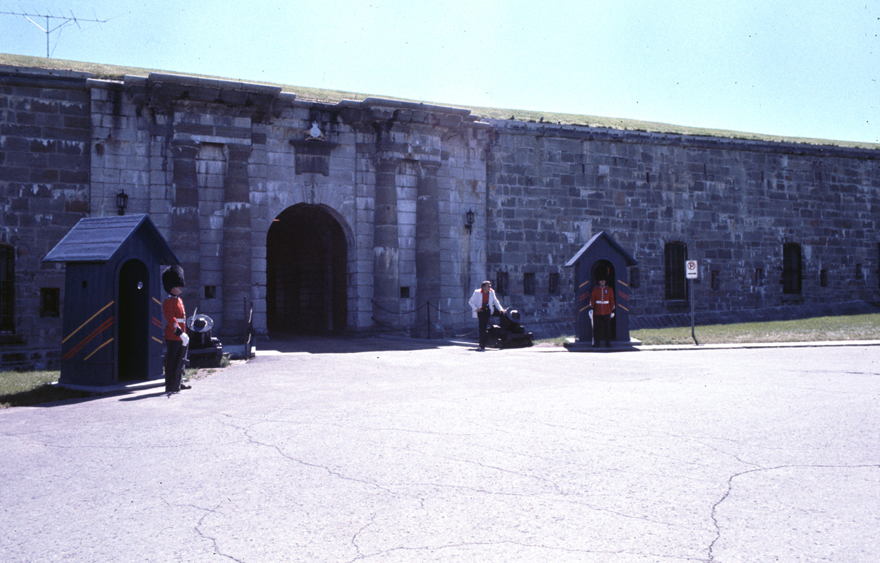 72-08-01, 044, Main Gate to La Citadelle, Quebec City, Ca