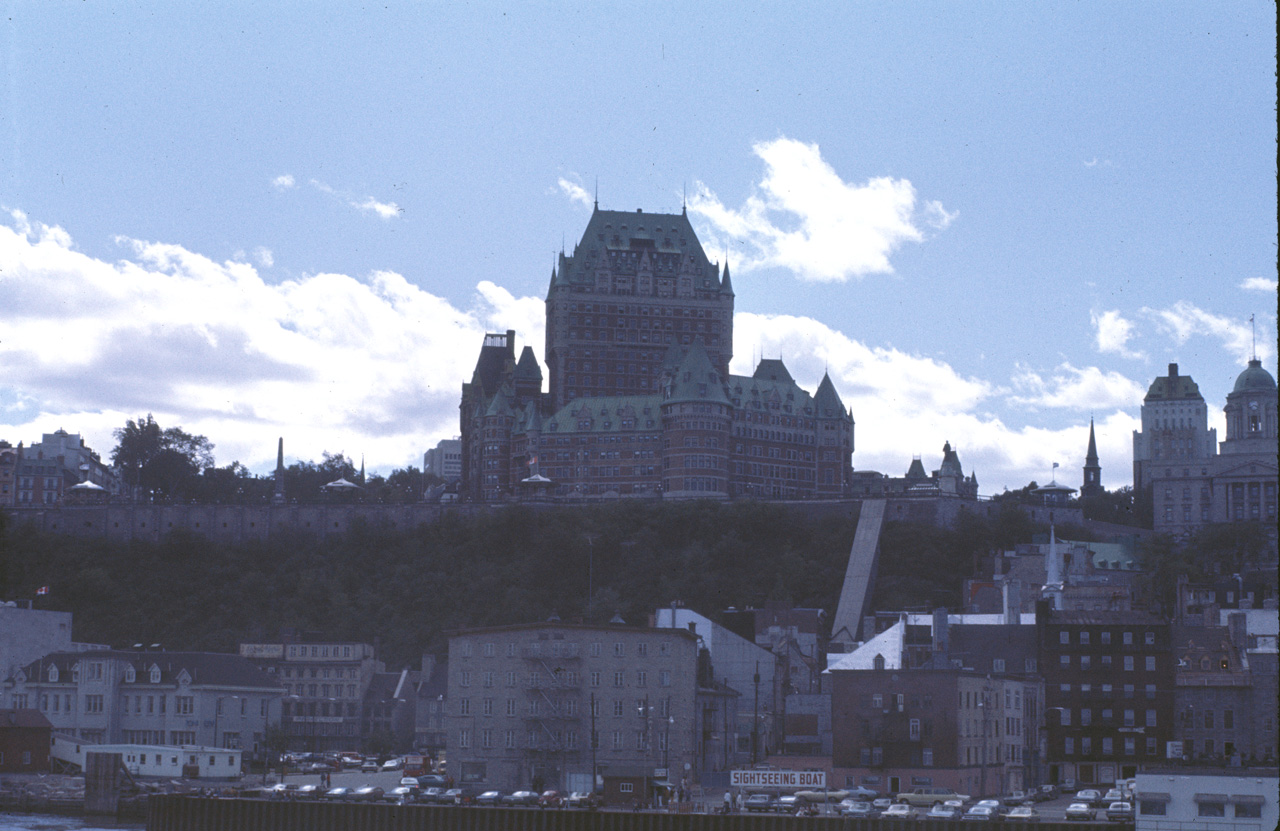 72-08-01, 046, Chateau Frontenac, Quebec City, Quebec, Ca