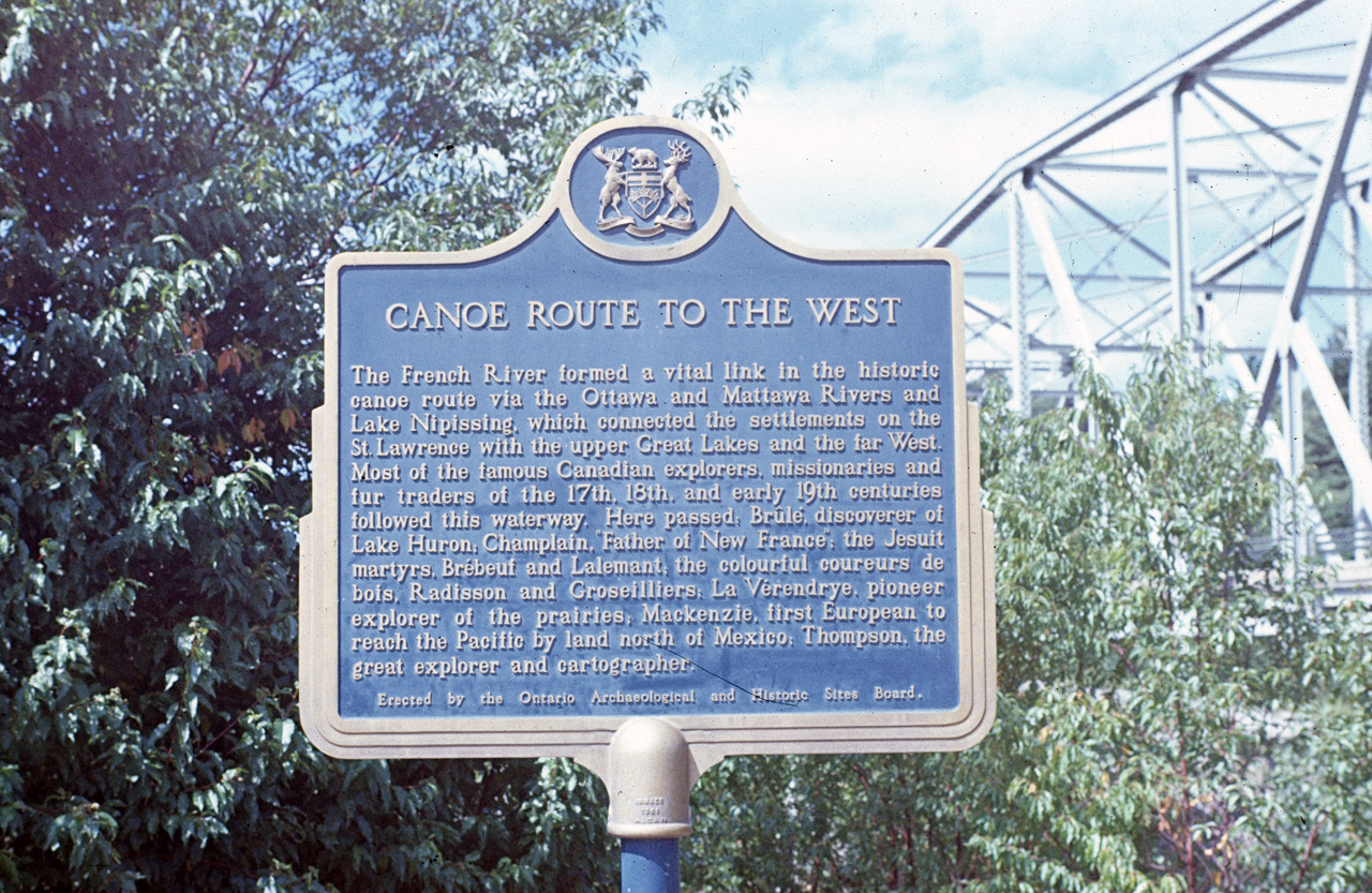 72-08-01, 129, Trans Canada Canoe Route, Ontario, Ca