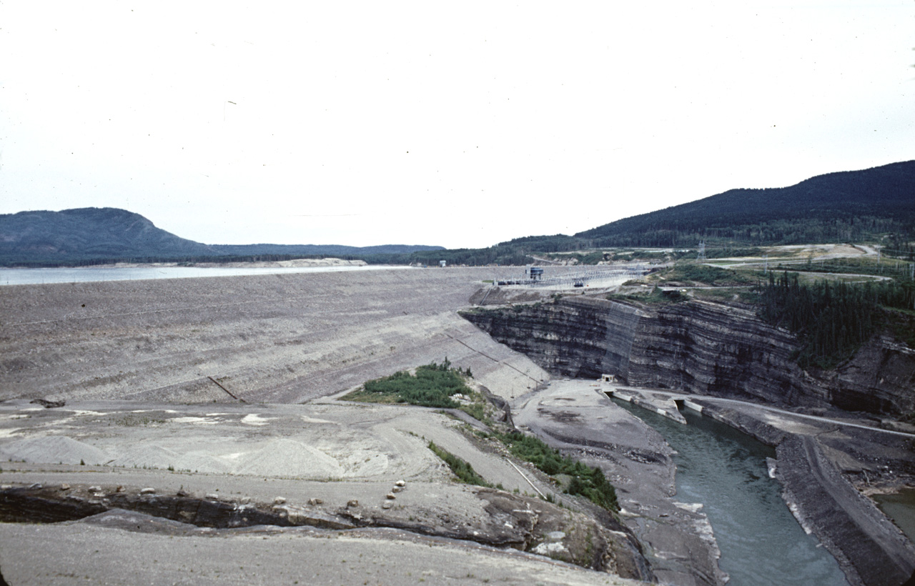 72-08-01, 180, WAC Bennett Dam, British Columbia, Ca