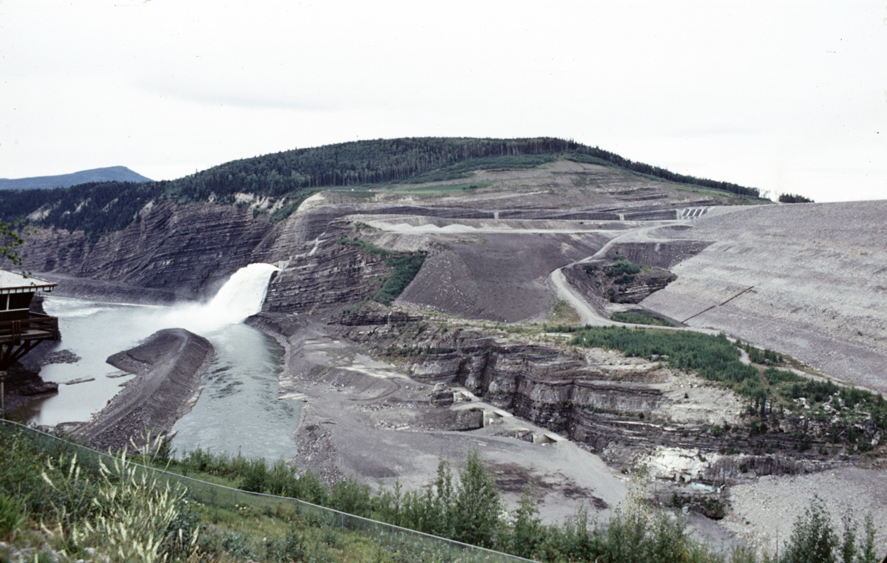 72-08-01, 183, WAC Bennett Dam, British Columbia, Ca