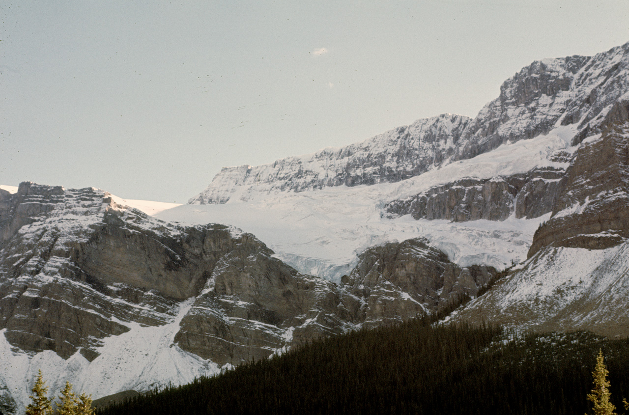 72-09-09, 181, Banff Park, Crowfoot Glacier, Alberta, Ca