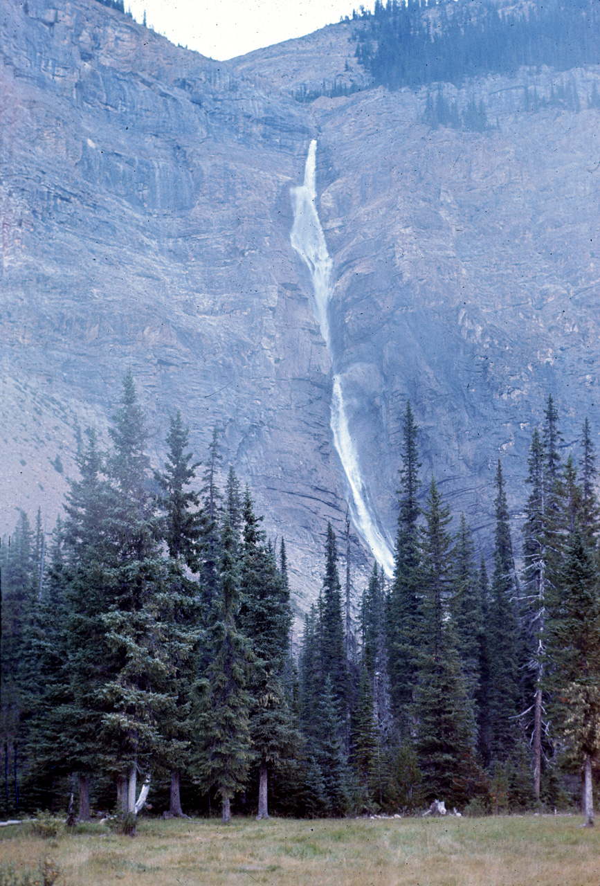 72-09-15, 227, Yoho Park, Tail up to Glacier, BC, Ca