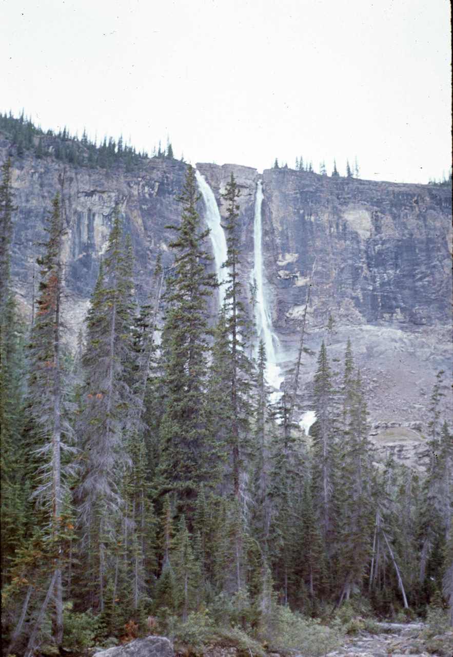 72-09-15, 238, Yoho Park, Tail up to Glacier, BC, Ca