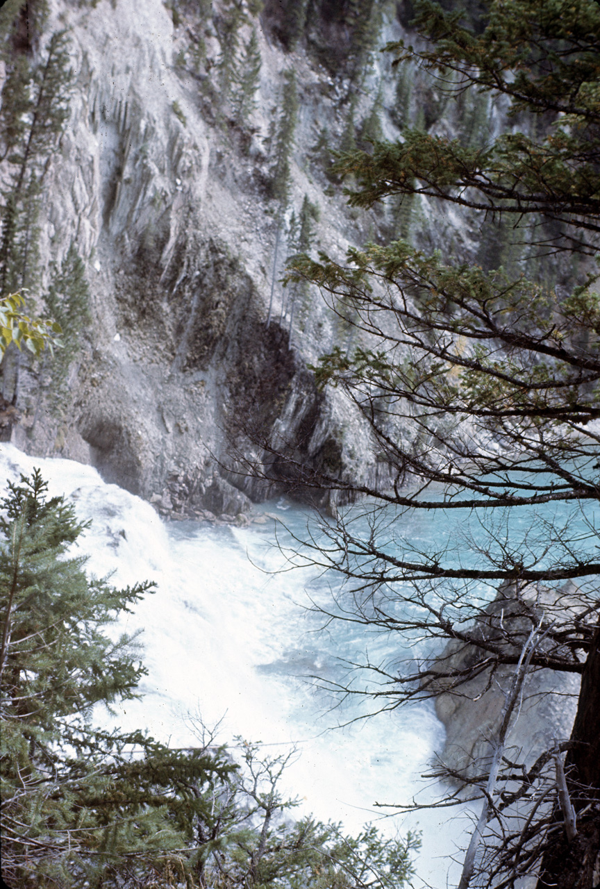 72-09-15, 279, Yoho Park, Wapta Falls, British Columbia, Ca