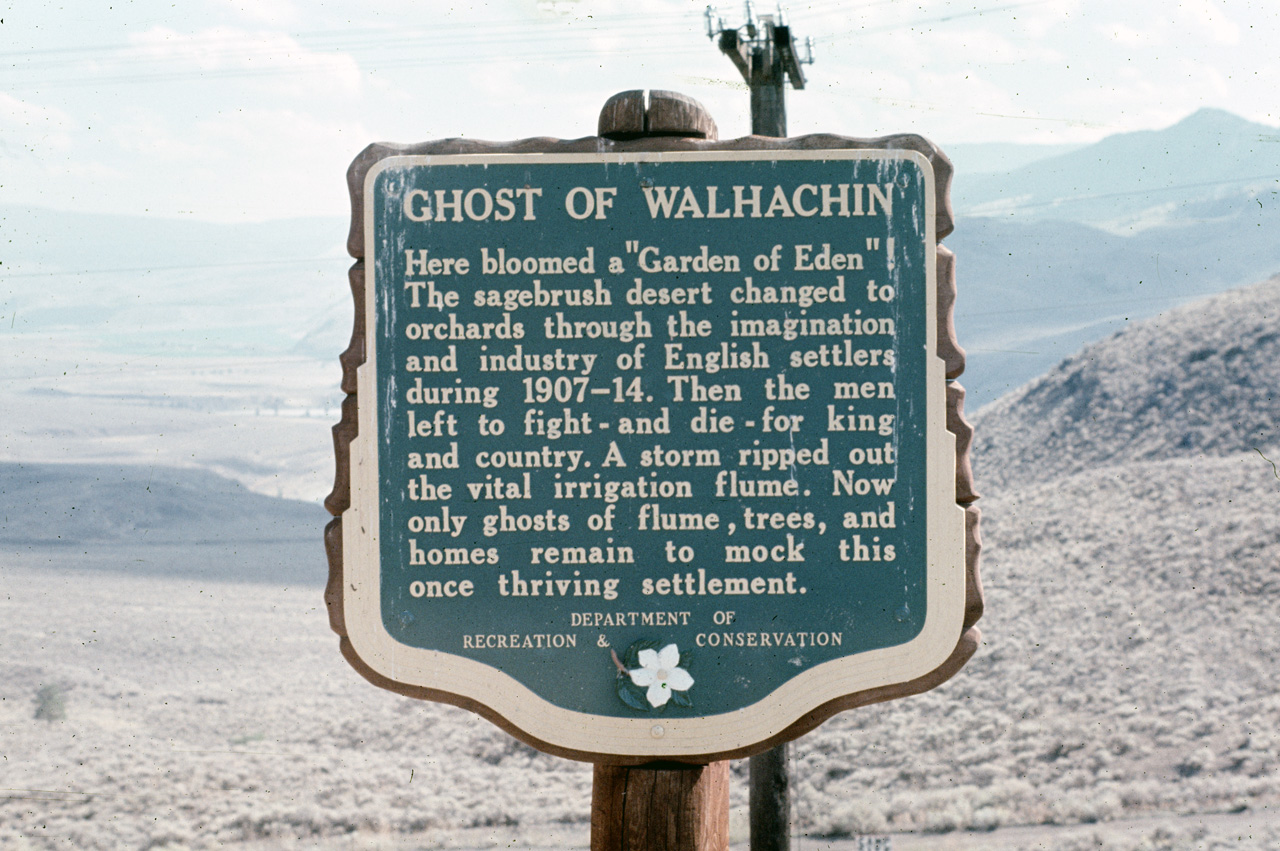 72-09-20, 291, Ghost of Walhachin Sign, British Columbia, Ca