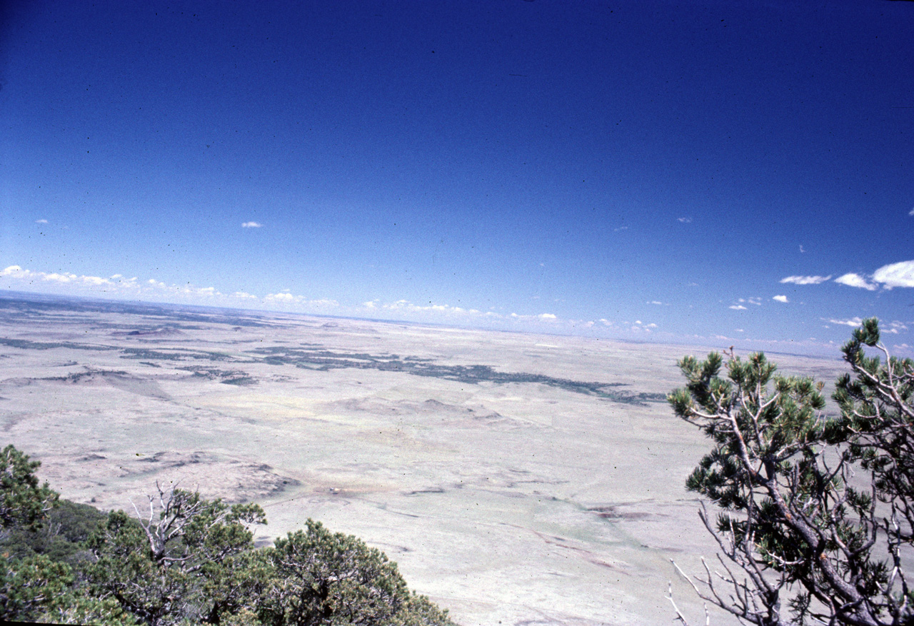 74-06-01, 03, From the top of Capulin Mt, New Mexico