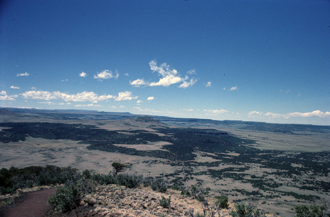 74-06-01, 05, From the top of Capulin Mt, New Mexico