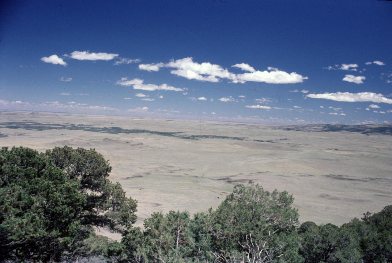 74-06-01, 06, From the top of Capulin Mt, New Mexico