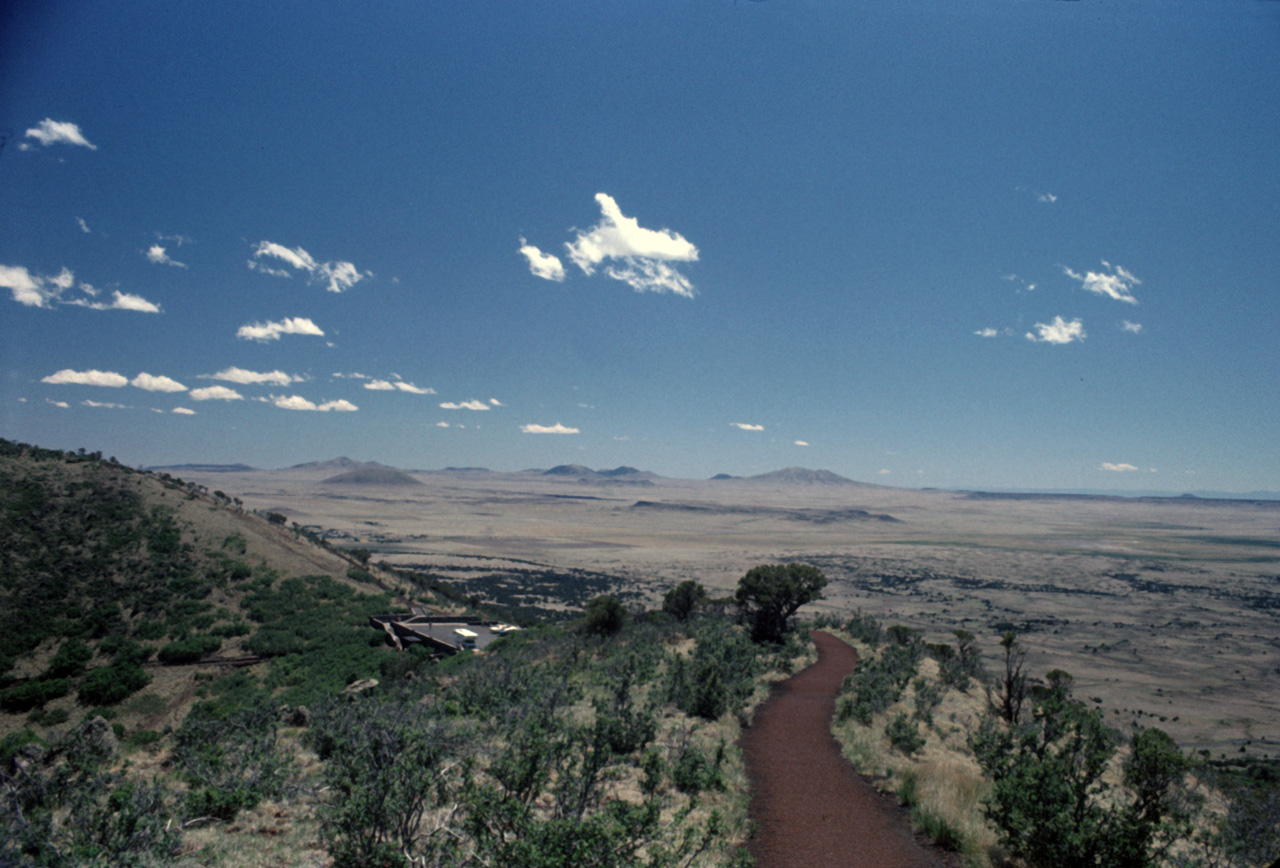 74-06-01, 07, From the top of Capulin Mt, New Mexico