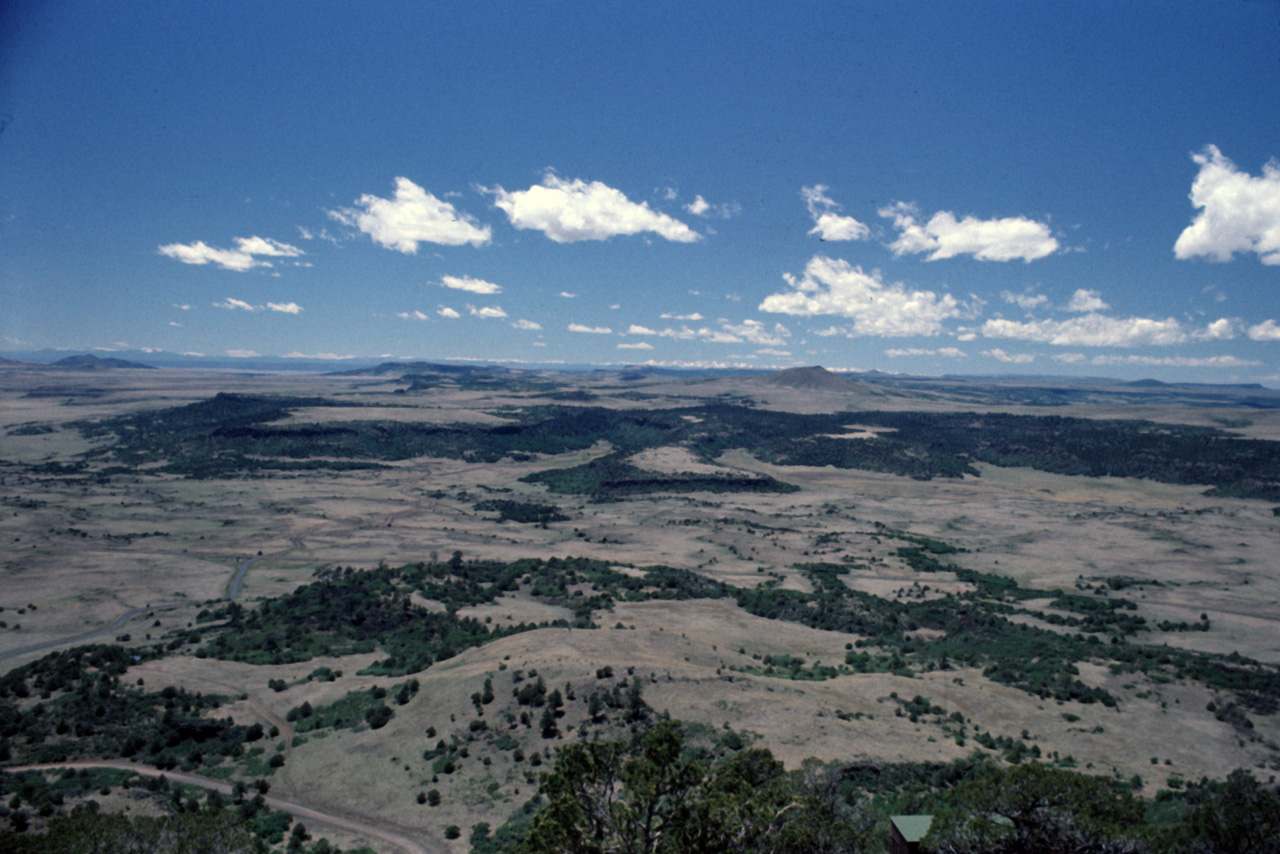 74-06-01, 08, From the top of Capulin Mt, New Mexico