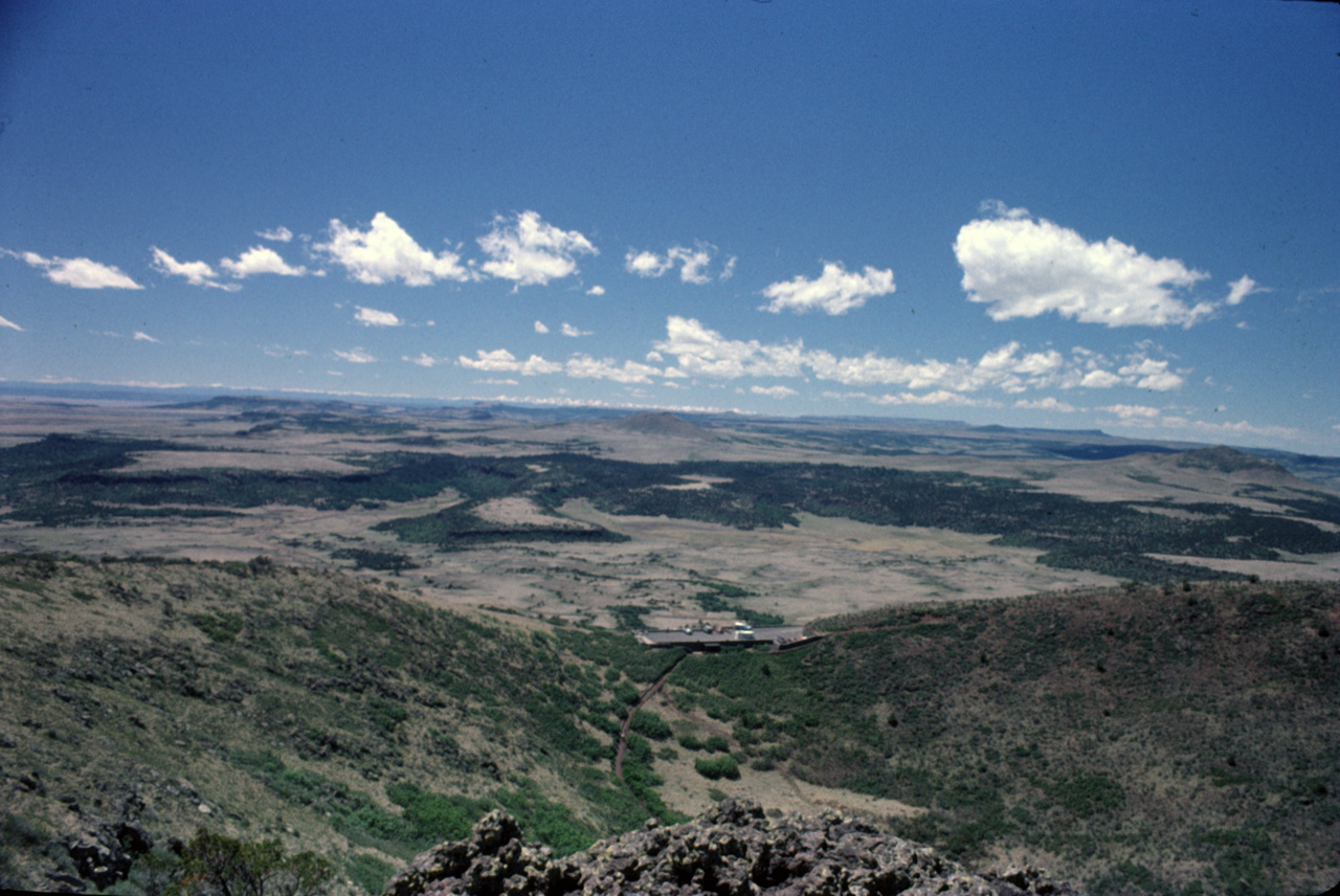 74-06-01, 09, From the top of Capulin Mt, New Mexico