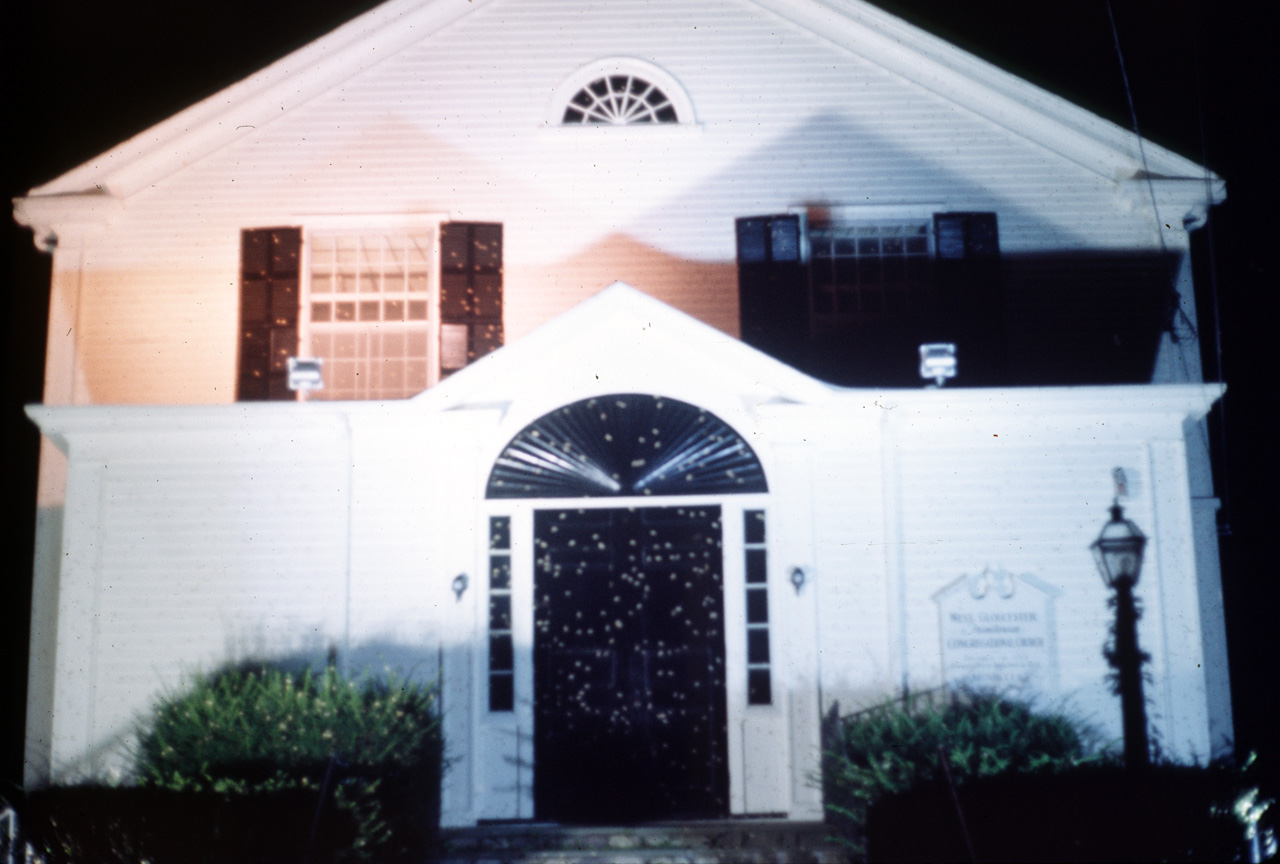 74-08-00, 01, Moths on a Church in Massachusetts