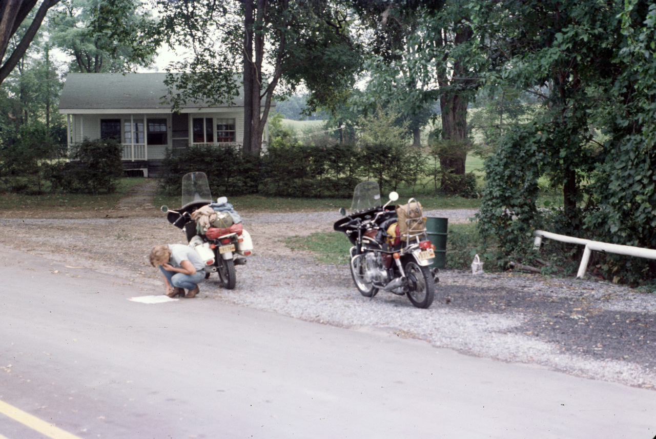 74-08-00, 13, Bill Van Winkle & I on trip thru New England