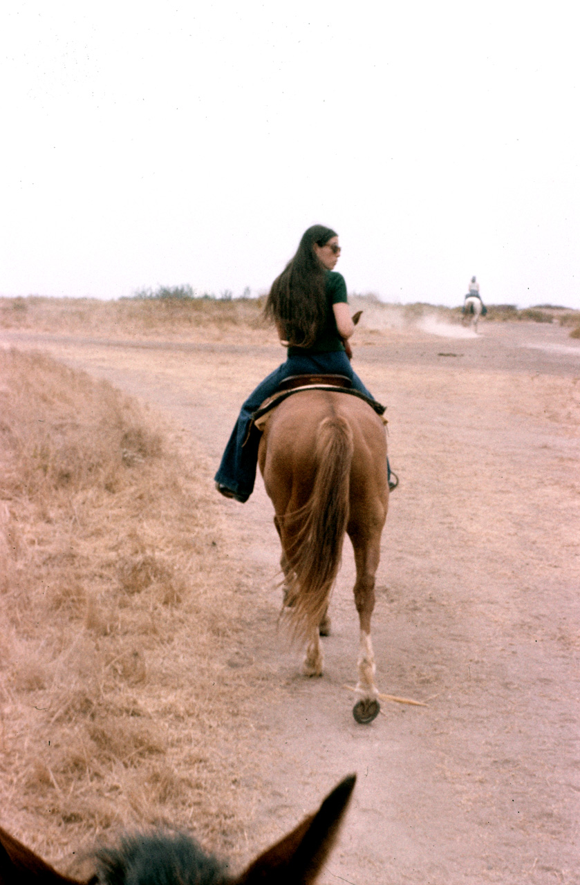 75-07-09, 009, Long Beach, Riding with Diane DeJacomo, Calif