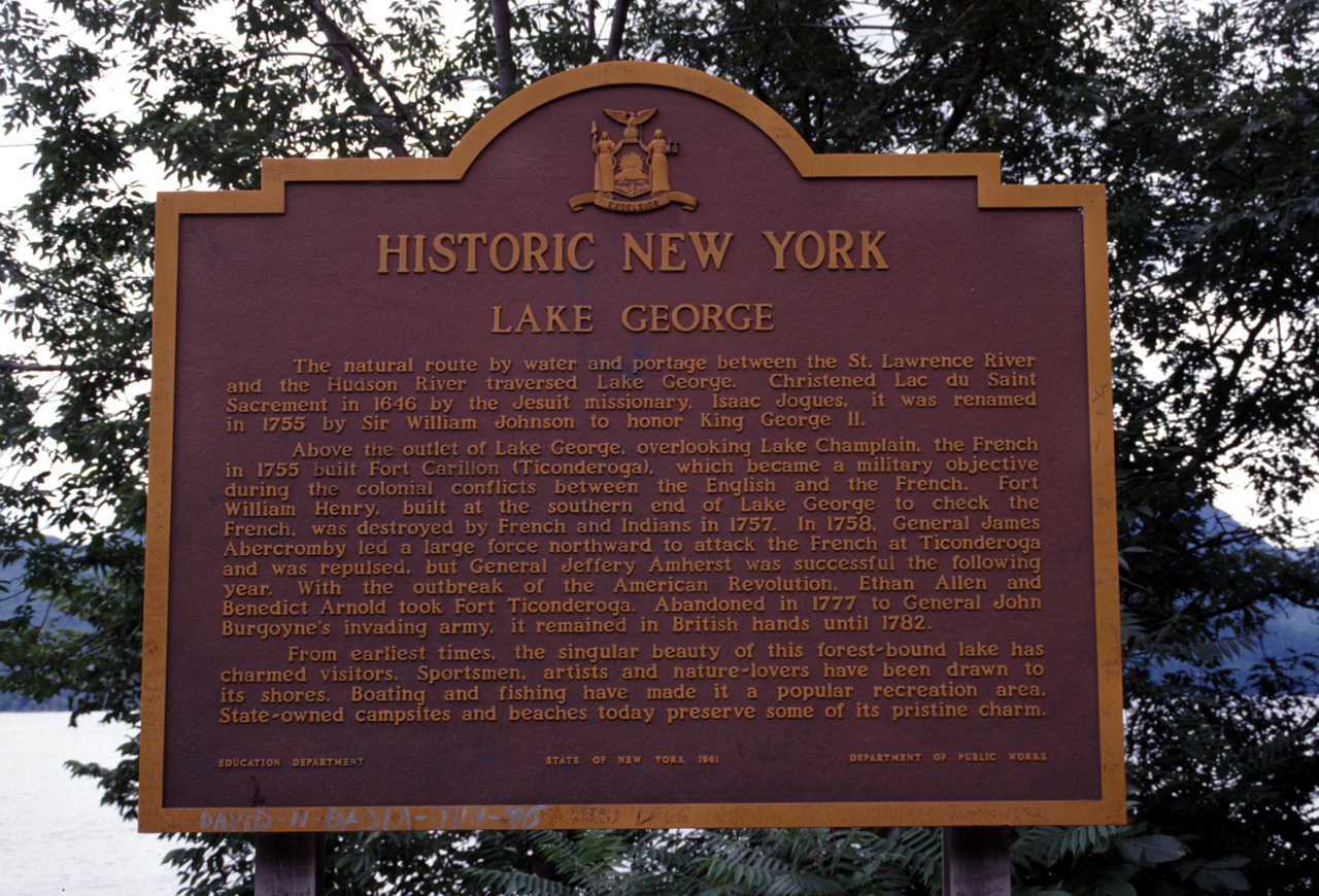 01-08-18, 005, Lake George Sign, New York