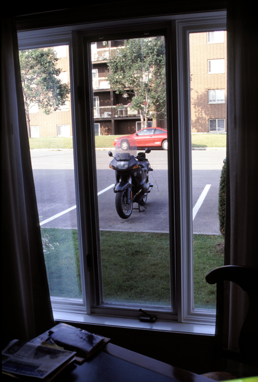 01-08-21, 050, Motorcycle, Motel in Quebec, Quebec CA