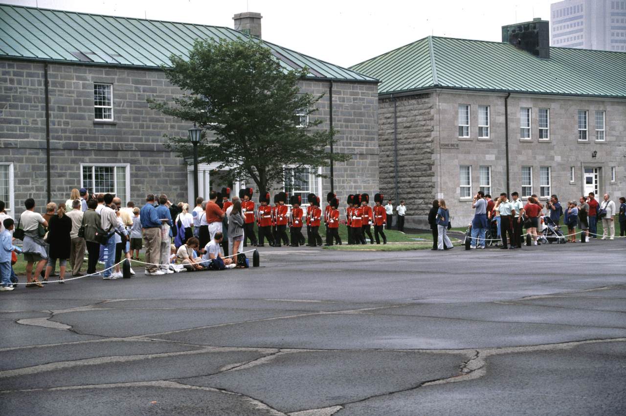 01-08-22, 056, Changing of the Guard, Citadelle, Quebec