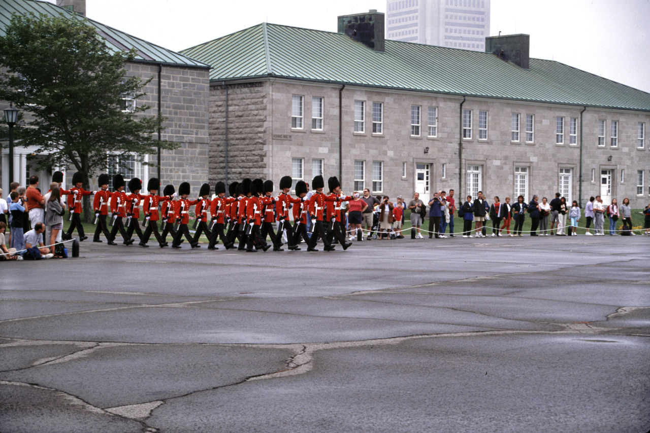 01-08-22, 057, Changing of the Guard, Citadelle, Quebec