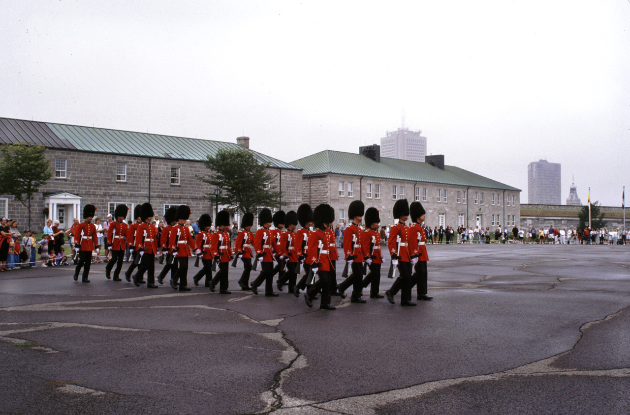 01-08-22, 058, Changing of the Guard, Citadelle, Quebec