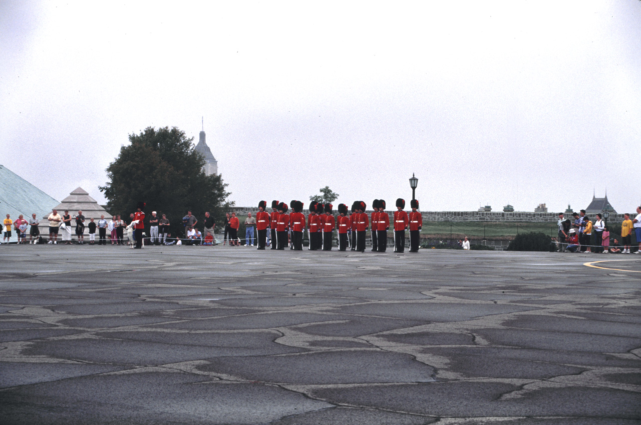 01-08-22, 059, Changing of the Guard, Citadelle, Quebec