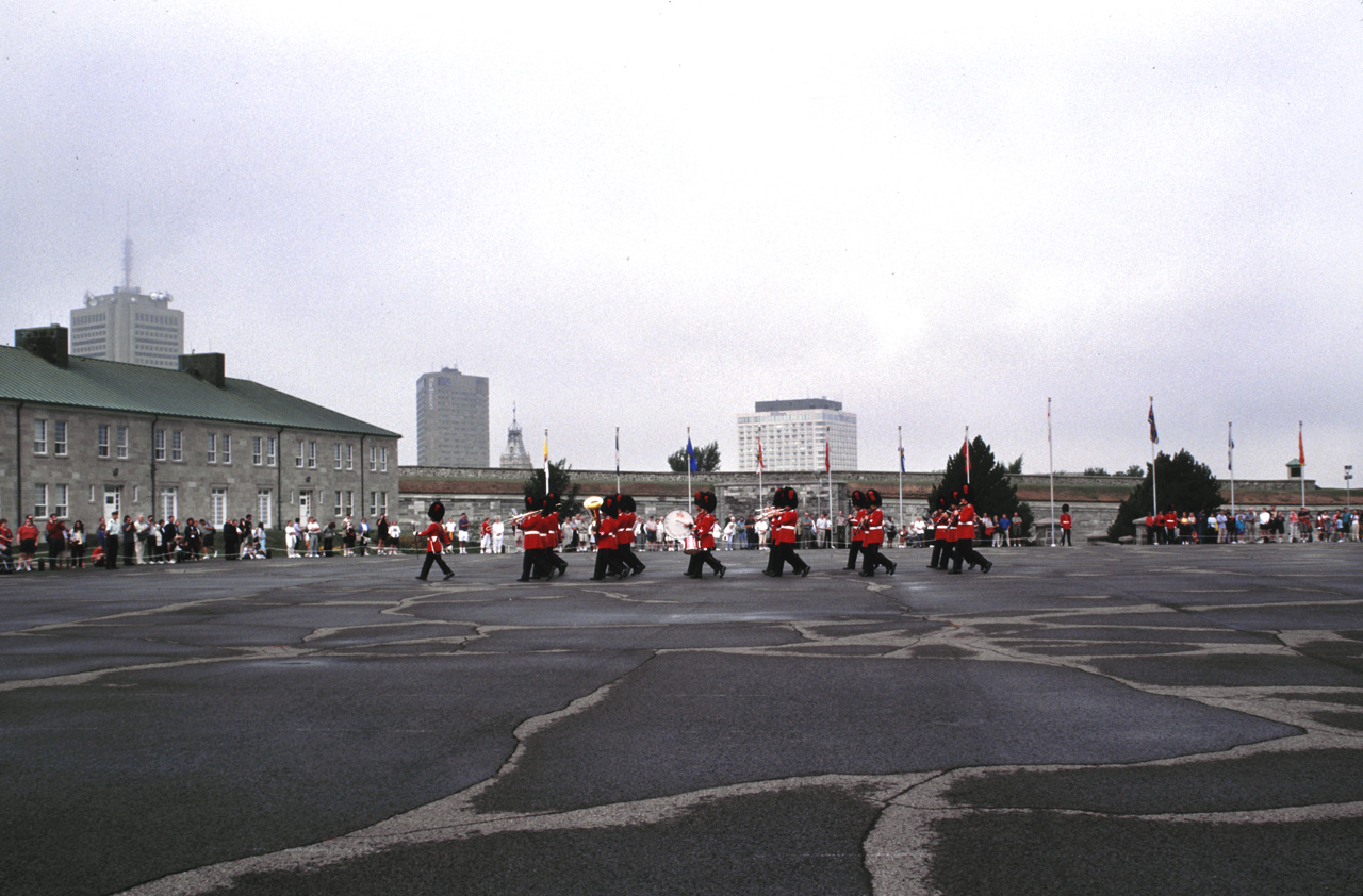 01-08-22, 065, Changing of the Guard, Citadelle, Quebec