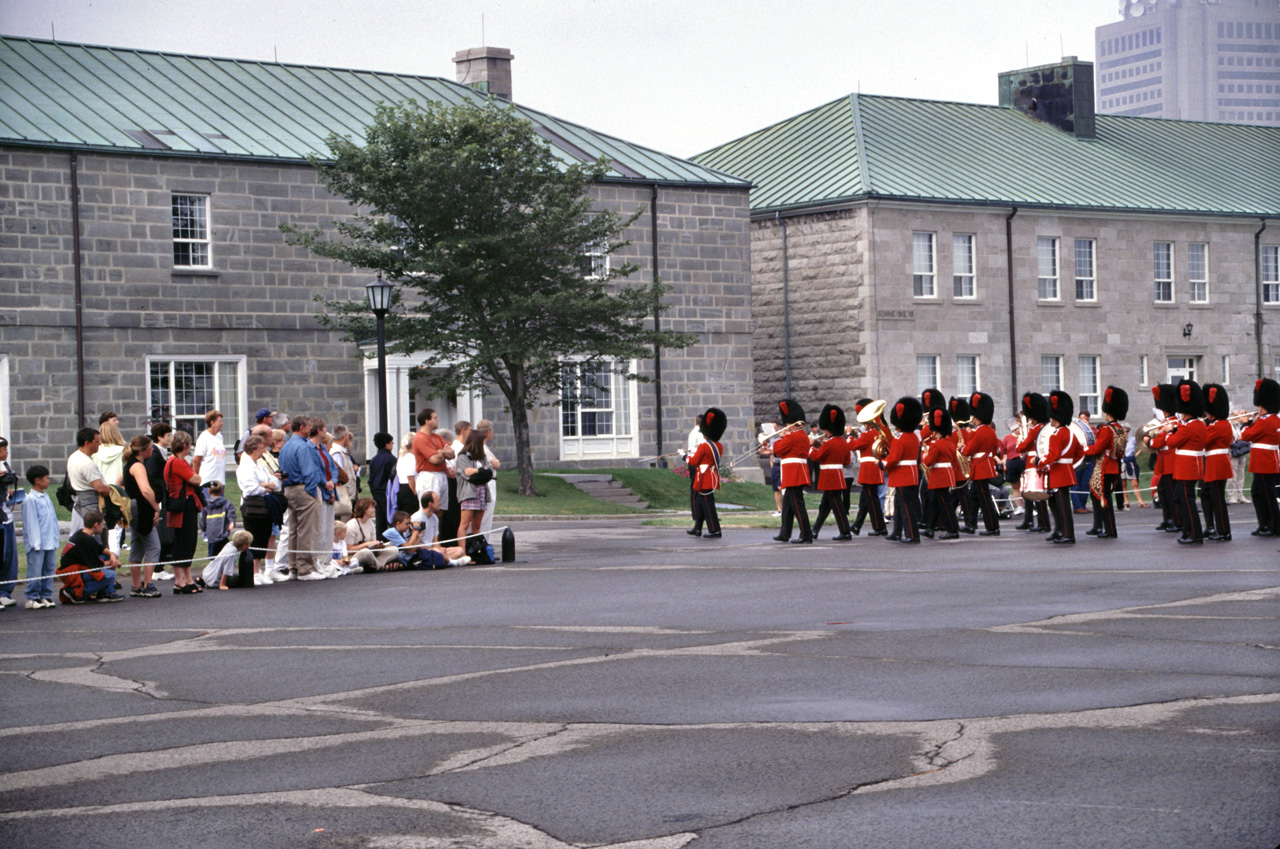 01-08-22, 066, Changing of the Guard, Citadelle, Quebec