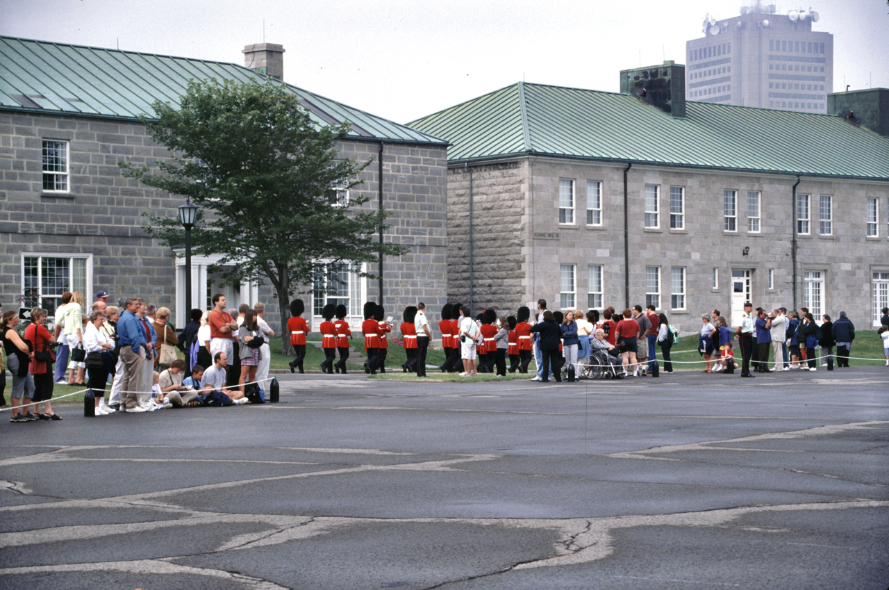 01-08-22, 067, Changing of the Guard, Citadelle, Quebec