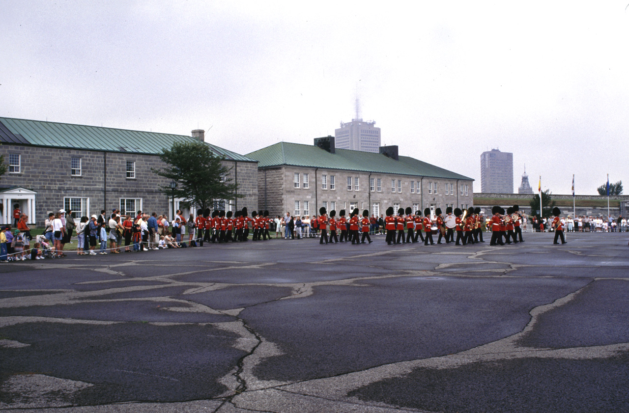 01-08-22, 069, Changing of the Guard, Citadelle, Quebec