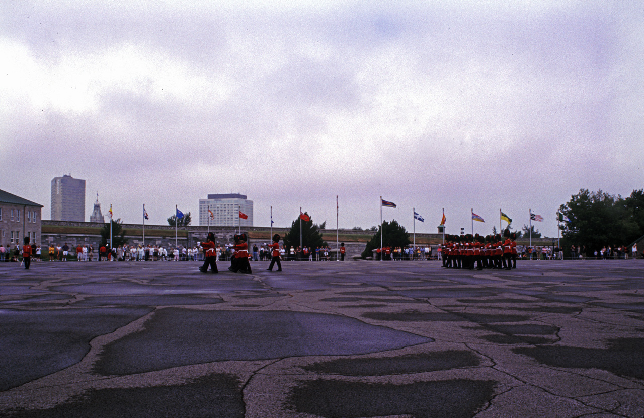 01-08-22, 070, Changing of the Guard, Citadelle, Quebec