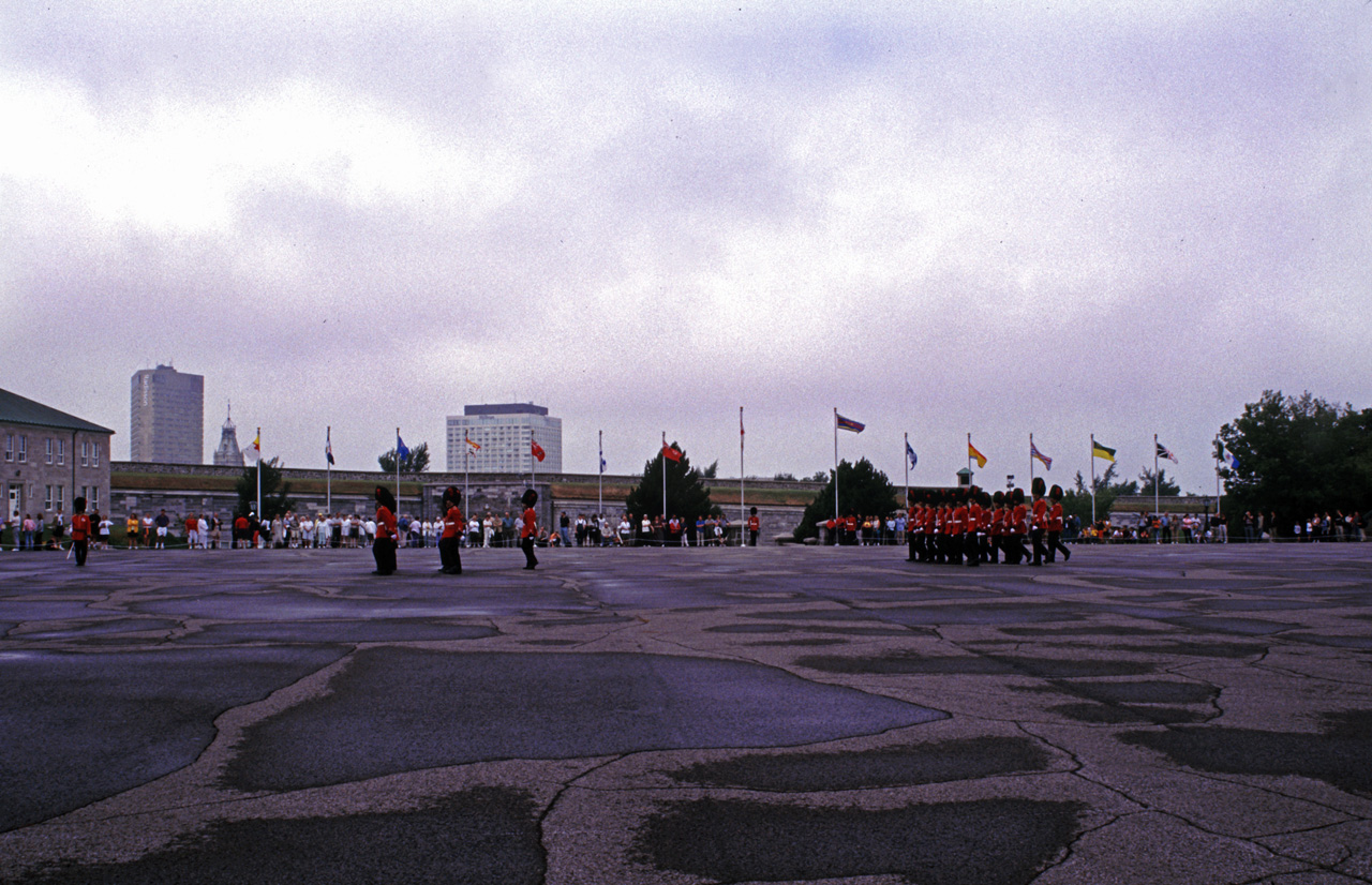 01-08-22, 071, Changing of the Guard, Citadelle, Quebec