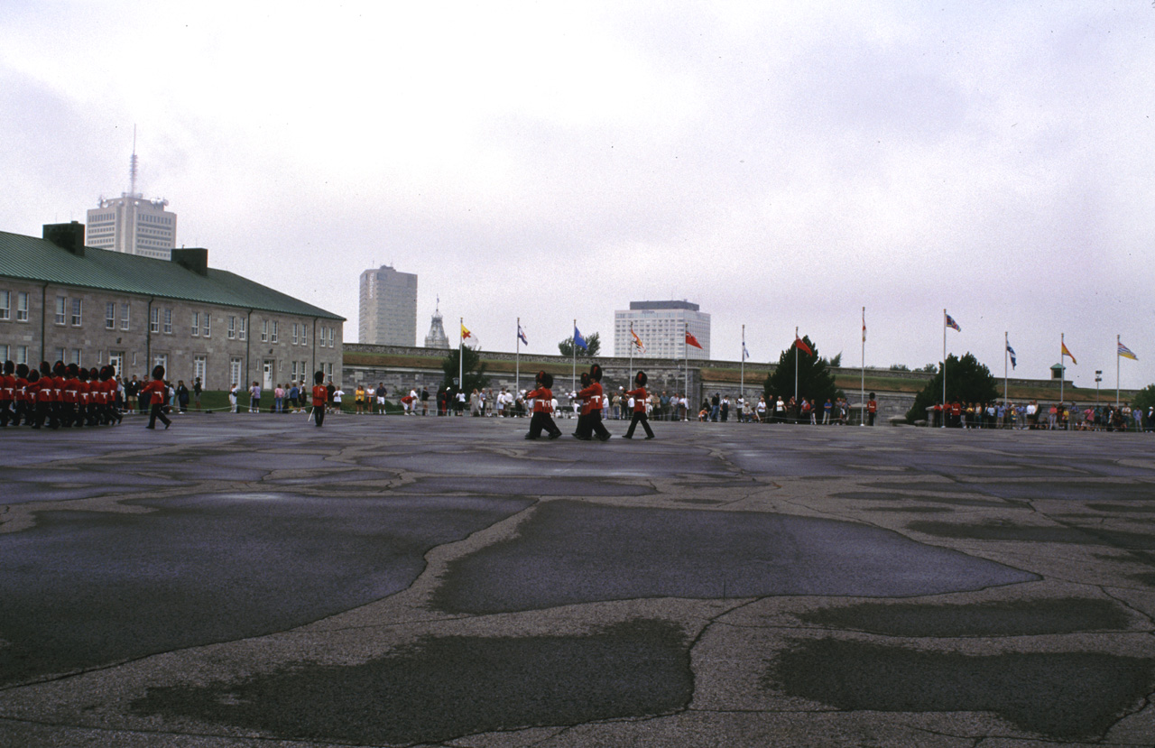 01-08-22, 072, Changing of the Guard, Citadelle, Quebec