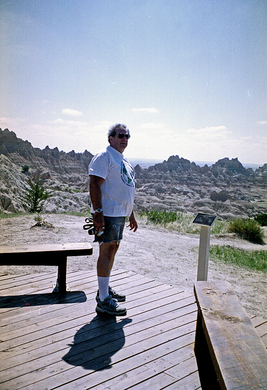 04-07-12, 21, Gerry in the Badlands National Park, SD