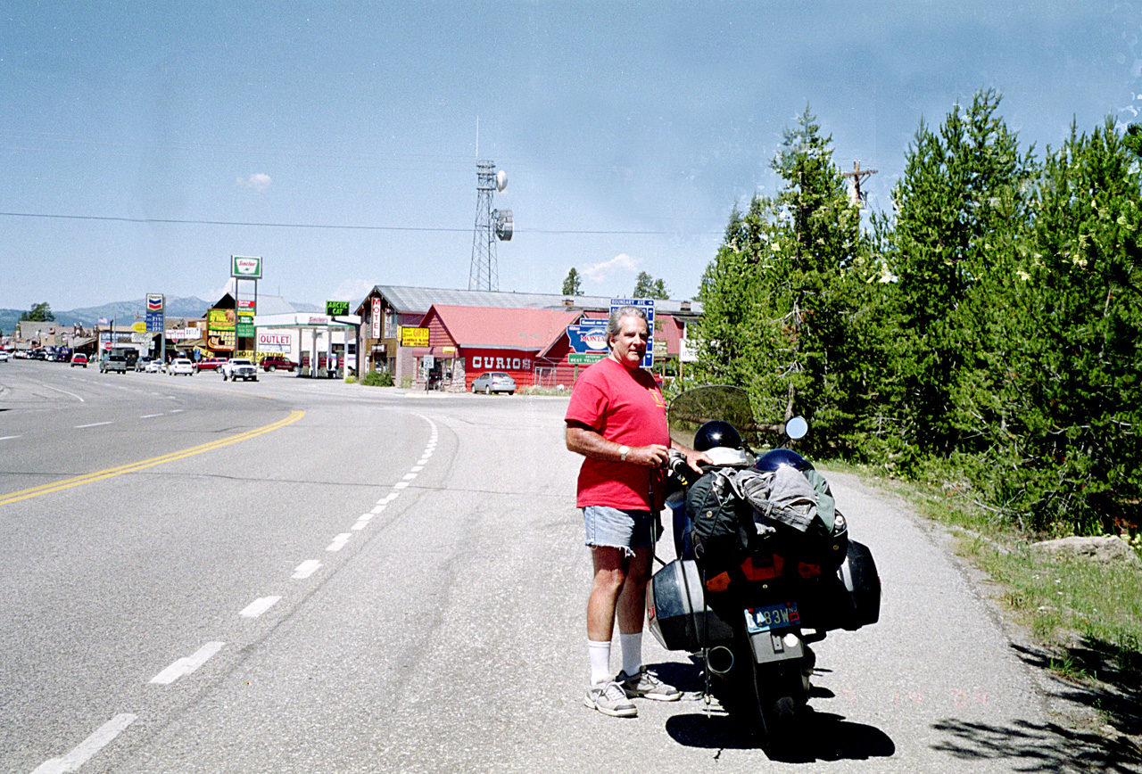 04-07-14, 15, Gerry at Yellowstone National Park, WY