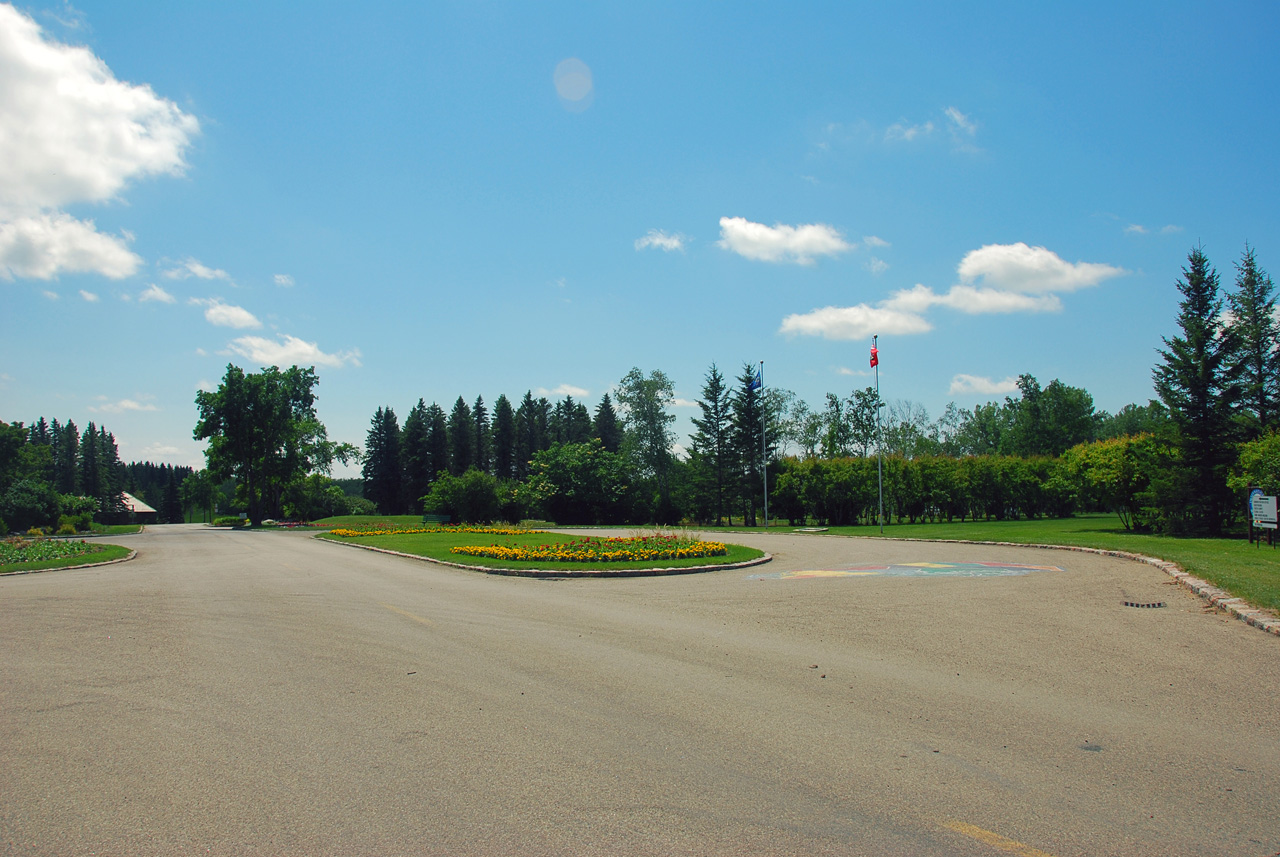 2008-07-16, 084, International Peace Garden, Manitoba - North Dakota