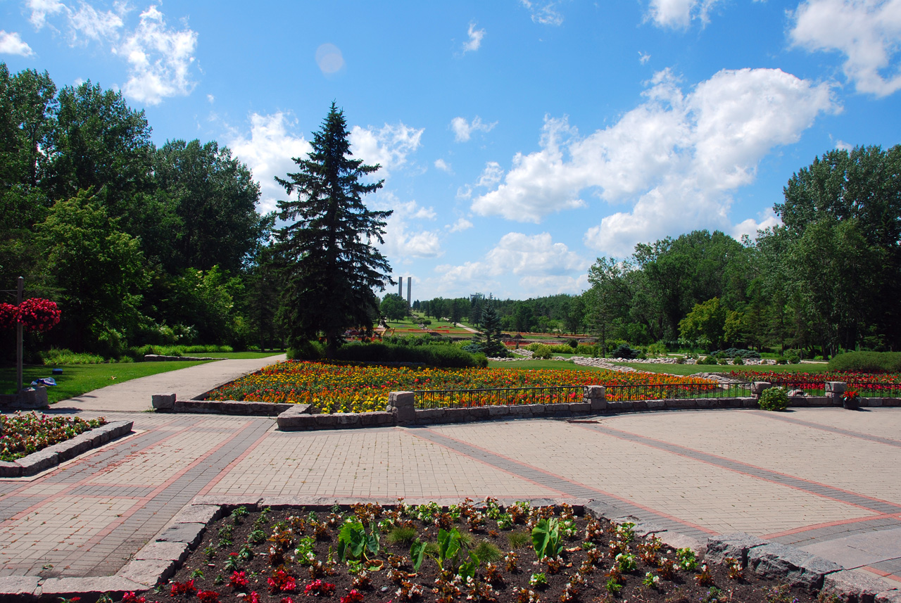 2008-07-16, 115, International Peace Garden, Manitoba - North Dakota