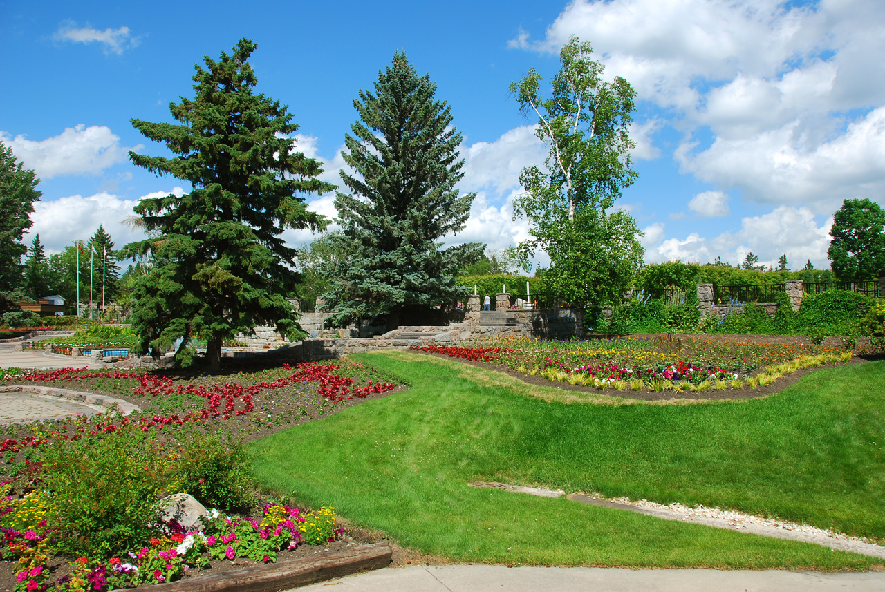 2008-07-16, 117, International Peace Garden, Manitoba - North Dakota